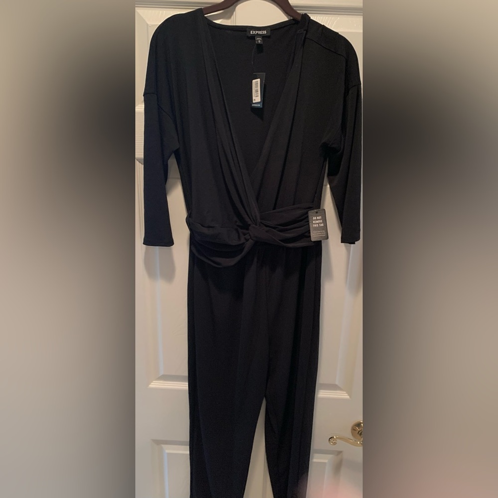 Express black jumpsuit